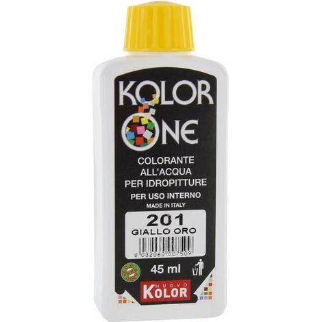 12 x COLORANTE KOLOR ONE 45 ML GIALLO ORO 201