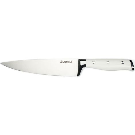 LAGUIOLE CUISSON - Couteau de chef blanc 34cm - "Elégance" (1/3)