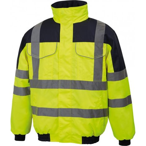 Chaqueta Hivi Blavia Amarillo Flúor/marino T01 19596-jf-1 (1/2)