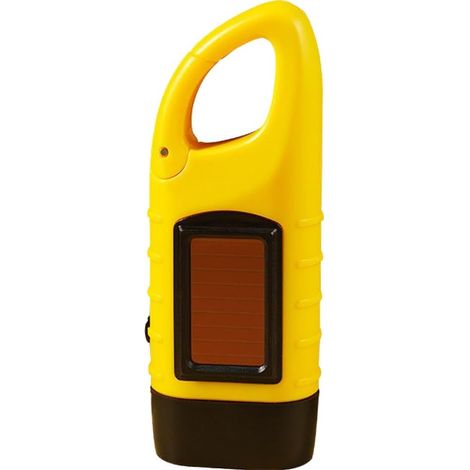 Tragbare Solar-Taschenlampe für Outdoor-Wandercamping, Handkurbel-Taschenlampe, Wander-Notlicht, wiederaufladbare LED-Taschenlampe