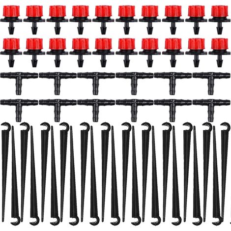Kit D'Irrigation De Jardin 150 Pièces - Système Micro Goutte À Goutte Ajustable - Pour Pelouse Terrasse Potager - Ensemble Complet (1/5)