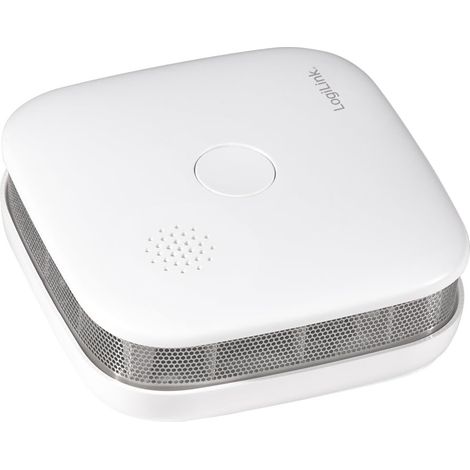 LOGILINK SC0018 - DÉTECTEUR DE FUMÉE AVEC VOLUME  85 DB, PHOTOÉLECTRIQUE ET AUTONOMIE DE LA BATTERIE DE 10 ANS