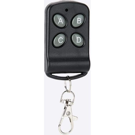 Transmisor inalámbrico, clonación de ID AV, código de aprendizaje, replicador de control remoto de 4 botones, puerta de garaje de alta precisión (1/5)
