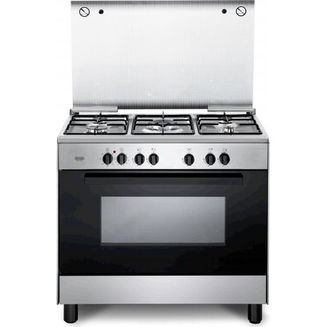 De’Longhi FMX 96 ED. Tipo di prodotto: Cucina, Colore del prodotto: Nero, Acciaio inox, Tipo di controllo: Manopola. Tipo di piano cottura: Gas, Numero totale di fuochi: 5 Fornello(i), Nume... - FMX96