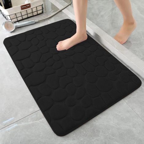 Tapis De Sol - Tapis Absorbant Eau Et Anti-dérapant En Fibre De Polyester - Pour Salle De Bain Cuisine Chambre Salon Entrée - 60 X 90 Cm (1/3)