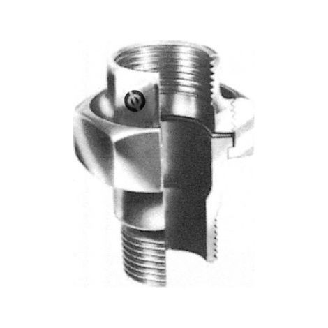 331 bocchettone diritto s.piana MF ø2" zincato 33125008