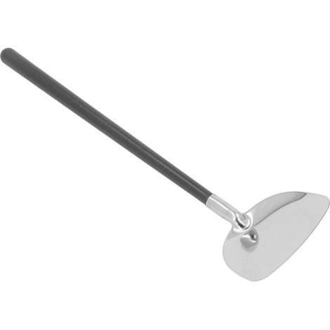 Louche à fondue en acier inoxydable anti-brûlure avec isolation thermique et manche long, louche à fondue à manche noir, pelle (1/5)