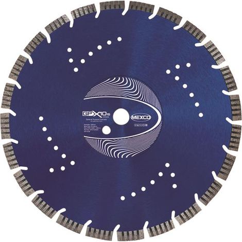MEXCO GPX1535025 GPX10-15 Concrete Diamond Blade 350 x 25.4mm MEXGPX153505
