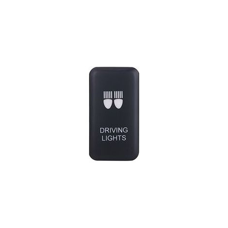 Adecuado para interruptor basculante doble azul de 12 V y 0,5 A con cable de 200 mm, interruptor pulsador LED para automóviles (luz de trabajo).