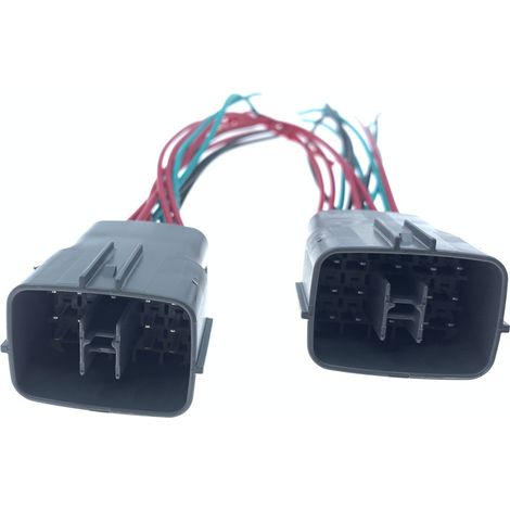 Mazda headlight connector DJ7142-1.5-11, male connector 6181-0629 (1/5)