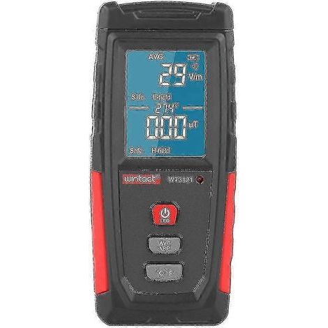 Détecteur de rayonnement électromagnétique et magnétique. testeur de champ électromagnétique LCD. appareil de mesure pour téléphone et ordinateur (1/3)