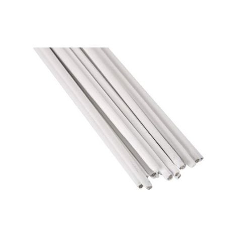 Rothenberger – Métal d'apport laiton enrobé pour soudure et brasure – Ø 2 mm – Longueur 333 mm – Avec flux intégré – Température de fusion 920°C