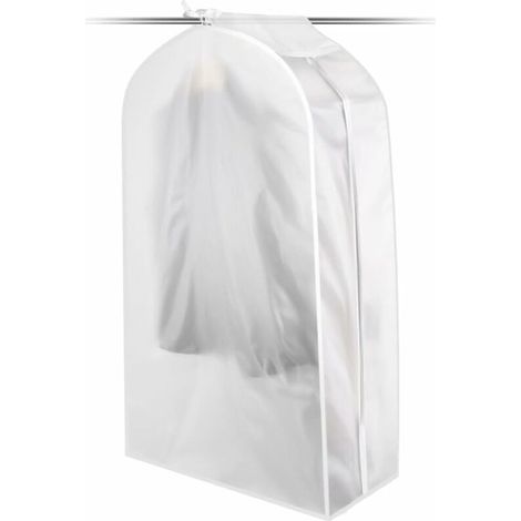 Housses de Vêtements Transparent Etanche Anti-Poussière Protection Vêtements Couvre Housse Protège Portant Universelle Garment Covers pour Chemise Costumes Manteaux Clothes 30x120x50CM, (1/5)