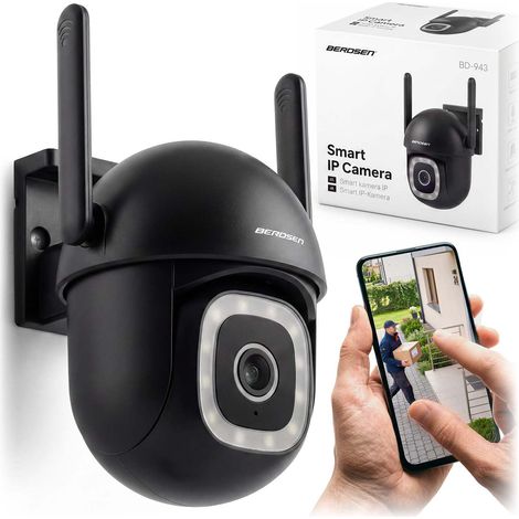 Outdoor WiFi IP Camera, 5MP, PTZ, Night Vision
