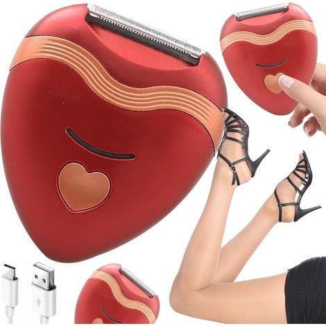 Épilateur et rasoir rechargeable USB pour femmes - Pour le corps, le maillot et les jambes-AquaForge