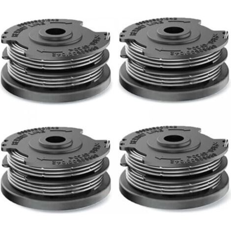 4 pieces of thread spools for Bosch grass trimmer spools, nylon thread replacement spool for Bosch trimmers F016800351 ART 24, 27, 30 and ART 30-36 LI (6.1 m x Ø1.65 mm) (1/5)