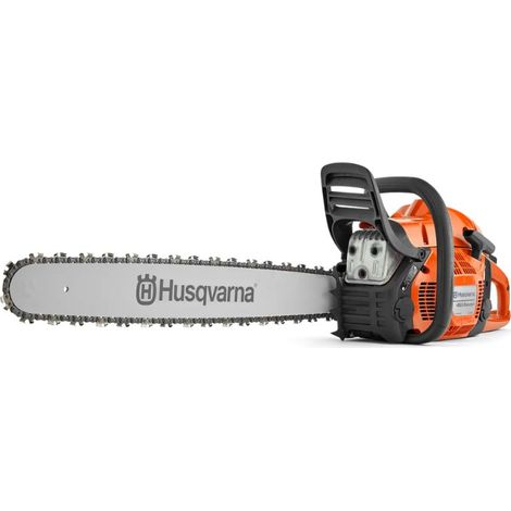 Husqvarna – Tronçonneuse thermique 45 cm – Moteur 55.5 cm³ X-Torq® – Technologie AutoTune® pour performances optimales – Vitesse chaîne 26.6m/s