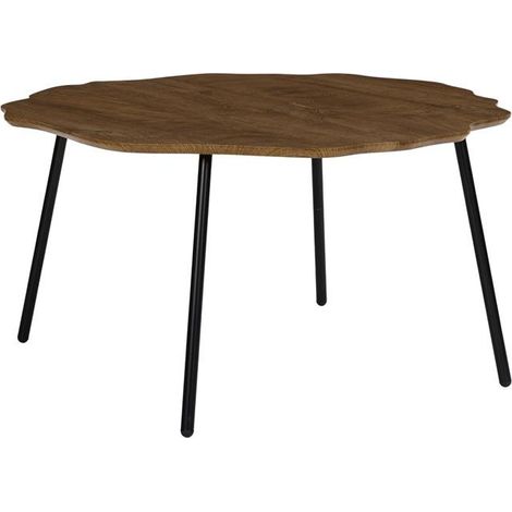 Table Basse Design "Forest" 77cm Marron (1/5)