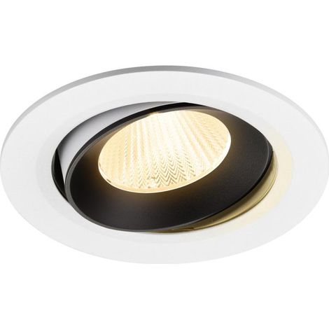Spot encastré Numinos Move L blanc/noir 3000K - 40 deg - 1009840