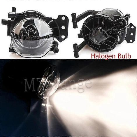 Ensemble de feux antibrouillard pour BMW E46, feu antibrouillard LED pour BMW E60 E90 E63 E46 323i 325i 525i, phare antibrouillard, optique de phare - Côté droit - Ampoule halogène (1/2)