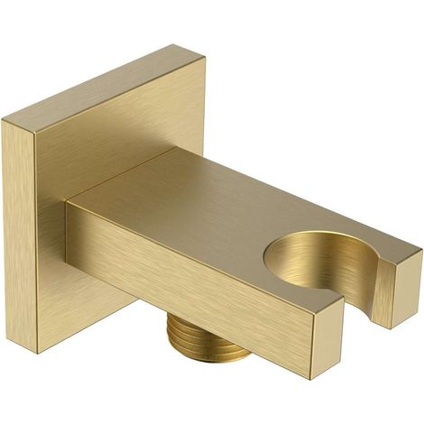 Sapho - Presa d'acqua a muro con supporto, oro AQ591GB (1/2)