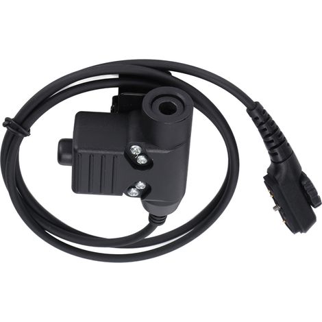 Adaptateur Microphone PTT U94 pour Talkie-Walkie Hytera PD780 PD785, Équipement Radio Professionnel et Militaire (1/5)