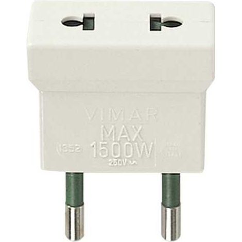 Adaptador S10 - EE.UU.+UE Blanco