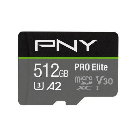 PNY PRO Elite microSDXC 512GB Clase 10 (1/4)