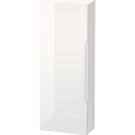 Duravit Happy D.2 armadio semi-alto 500mm 9250, 1 anta, incernierato a sinistra, Colore (anteriore/corpo): Decoro bianco lucido - H29250L2222 (1/2)