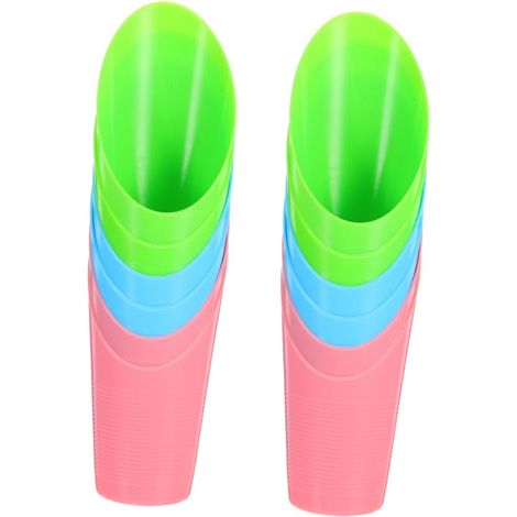 Lot de 12 Pelles à Creuser en Plastique pour Bonsaï et Plantes Succulentes, Outils de Jardinage Compacts, Résistants et Faciles à Nettoyer pour Balcons et Micro-paysages (1/5)