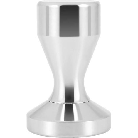 ZVD Presse à café en acier inoxydable Barista Espresso Tamper 49 mm Base Presse à grains de café (1/3)