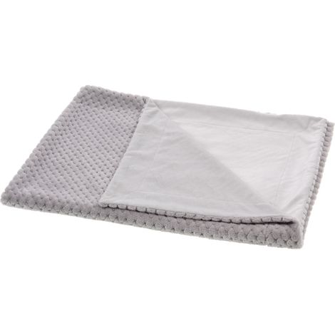 Amadeus - Plaid enfant rétro gris 100x75 cm (1/2)