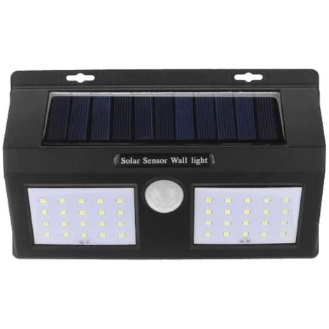40-LED-Solarlampe mit Dämmerungssensor