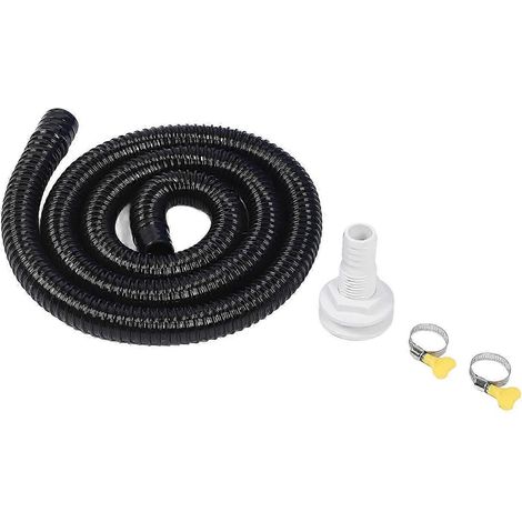 Kit d'installation de pompe de cale noir, tuyau étanche de 1 1/8 po, installation facile, pour pompes de cale avec sortie de 1 1/8 po (1/5)