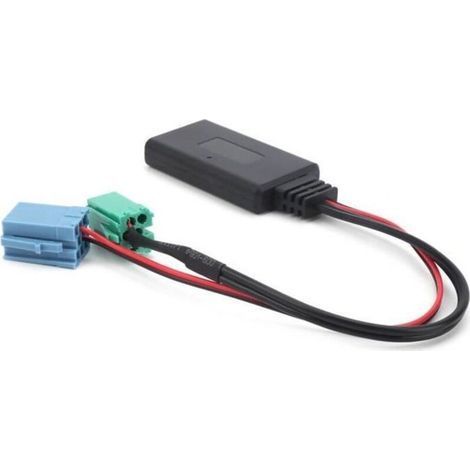Adattatore audio per auto EBTOOLS, connettore mini ISO a 6/8 pin, cavo AUX Bluetooth 5.0 per Renault (1/4)