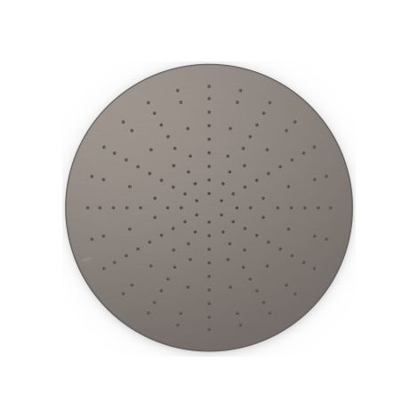 Pommeau de douche encastré au plafond diam 405 mm Graphite - TRES 13495001GR