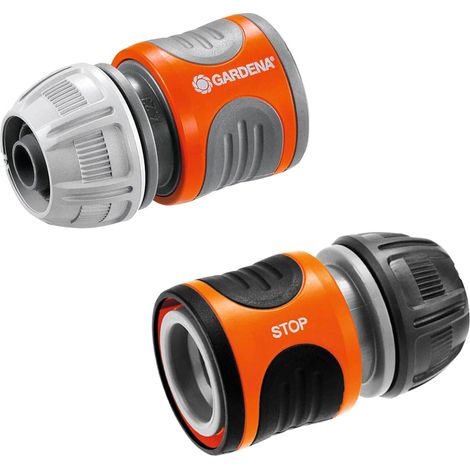 Gardena 18279-34 Wasserstop Anschluss-Set (1/2)