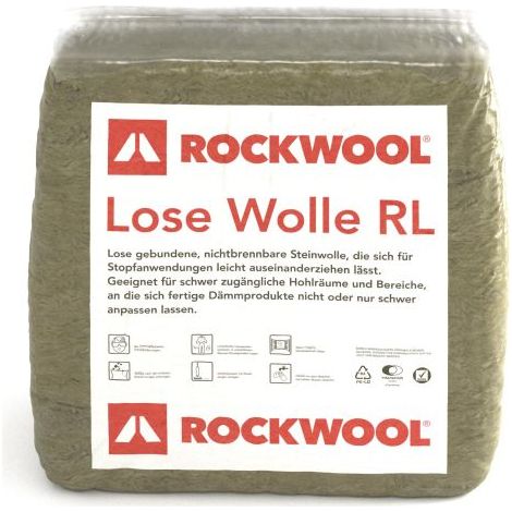 Rockwool lose Steinwolle 30 l Steinwolle