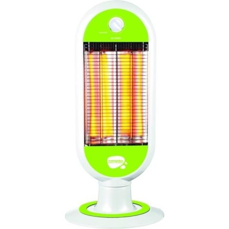 ESTUFA ELEC 1000W FIBRA CARBONO 2 BARRAS OSCILANTE VIVAHOGAR (1/2)