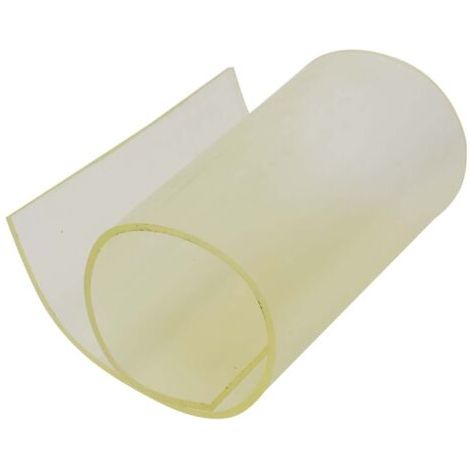 Feuille de polyuréthane sorbothane de haute qualité, résistance chimique en caoutchouc jaune (4200500mm)