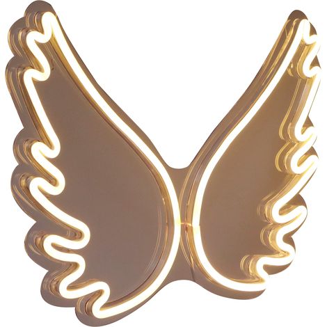 Lampe néon USB Aile d'Ange, décoration innovante pour bar, club, pub et fête. (1/5)
