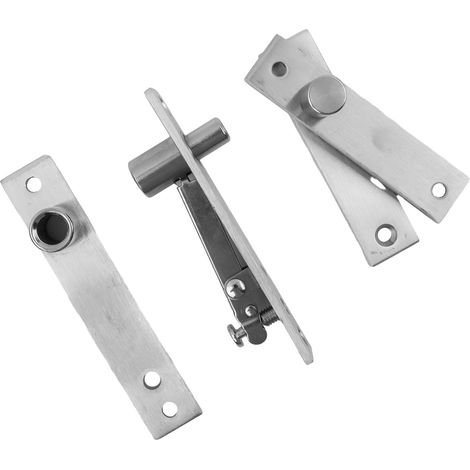 charnière de porte pivotante en inox pour bois (1/5)