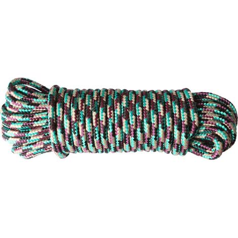 TrendLine Seil Ø 7 mm x 15 m Polypropylen Tau Schnur Leine Grün