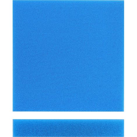 Filtro in poliuretano espanso flessibile 5cm 20PPI 50x50x5cm Tappetino filtrante Laghetto Acquario