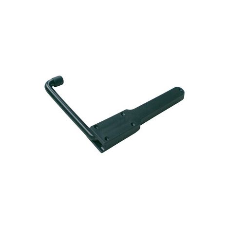 FERMA PERSIANE C/MOLLA INOX 120 MM NERO- IBFM- 20,0 pz