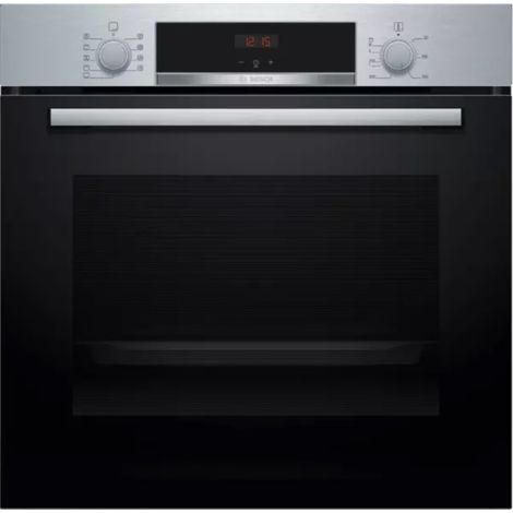 Bosch HBA534BS3F, Forno da incasso, EcoClean: pulizia della parete posteriore senza alcun detergente, Display LED Rosso,Inox, 60 x 60 cm (1/5)