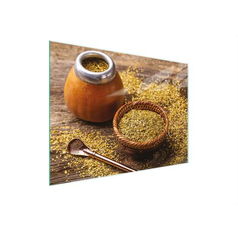Glasschneidebrett 30x22 Yerba (1/5)