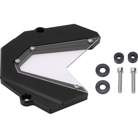 Carter de pignon avant moto CNC aluminium alliage protection chaîne remplacement MT-09 FZ09 2013-2017 noir (1/5)