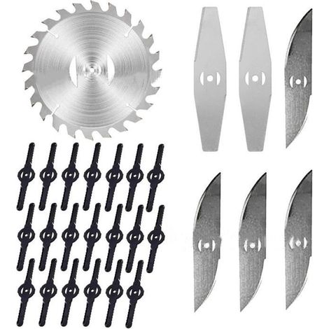 Coupe Bordure Lame De Rechange, Coupe Bordure Sans Fil, Métal Debroussailleuse Electrique (1/4)
