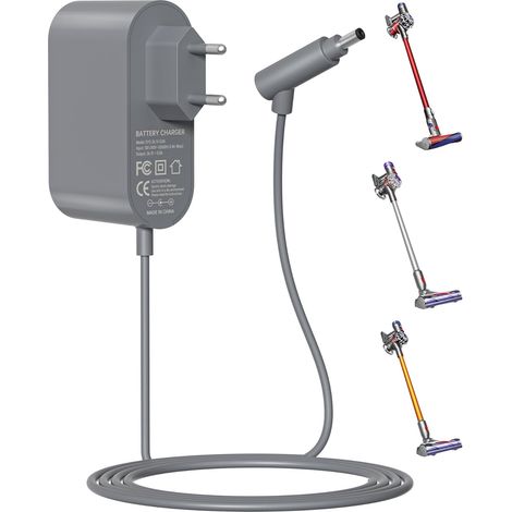 Chargeur 26,1V pour Aspirateur Dyson V6 V7 V8 SV03-SV11 DC58-DC74, Adaptateur Alimentation pour Absolute Motorhead Fluffy Extra (1/5)